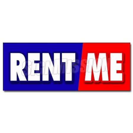 RENT ME DECAL Sticker Tools Trucks Cars Building Furniture Party Goods